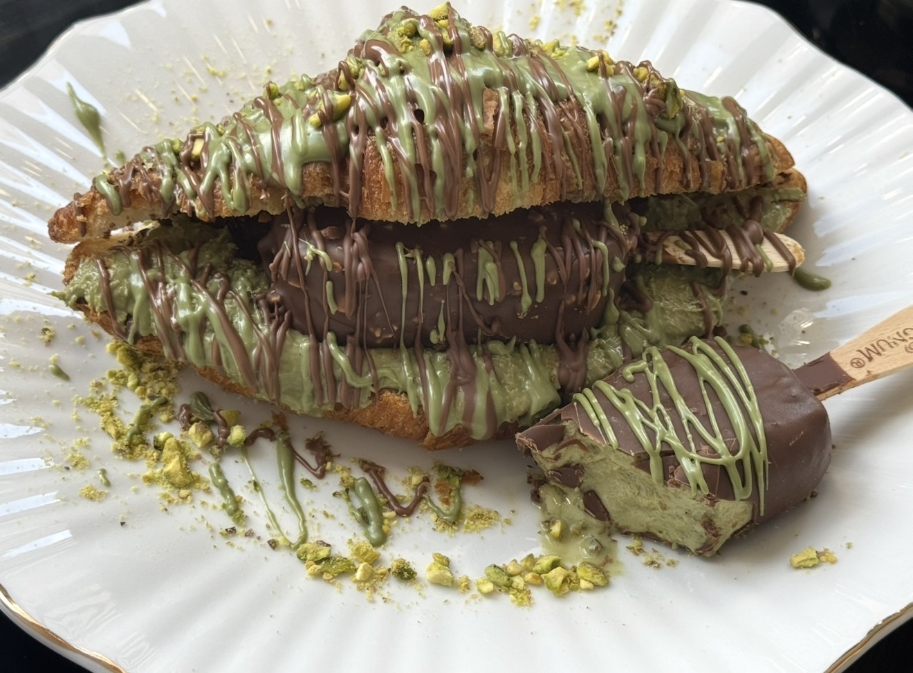 Dubai Chocolate Croissant