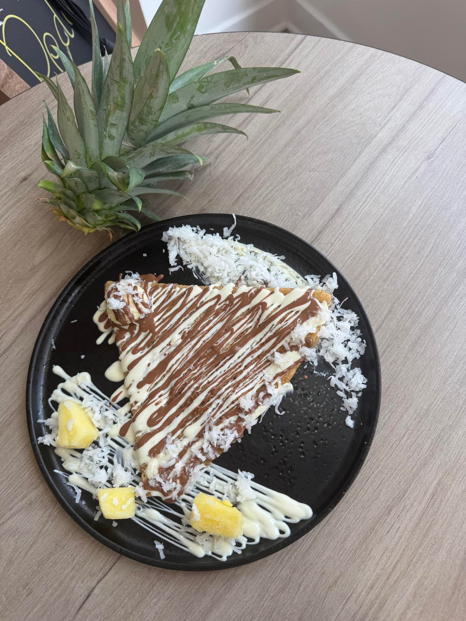 Pina Colada Crepe